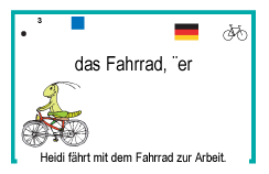 das Fahrrad, er