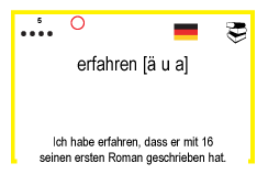 erfahren[ u a]