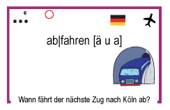 ab|fahren [ u a]