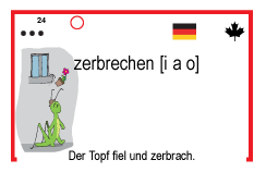 zerbrechen[i a o]